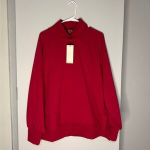 CALIA by Carrie Underwood Bold Red Turtleneck Sweater